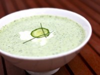 Холодный огуречный суп